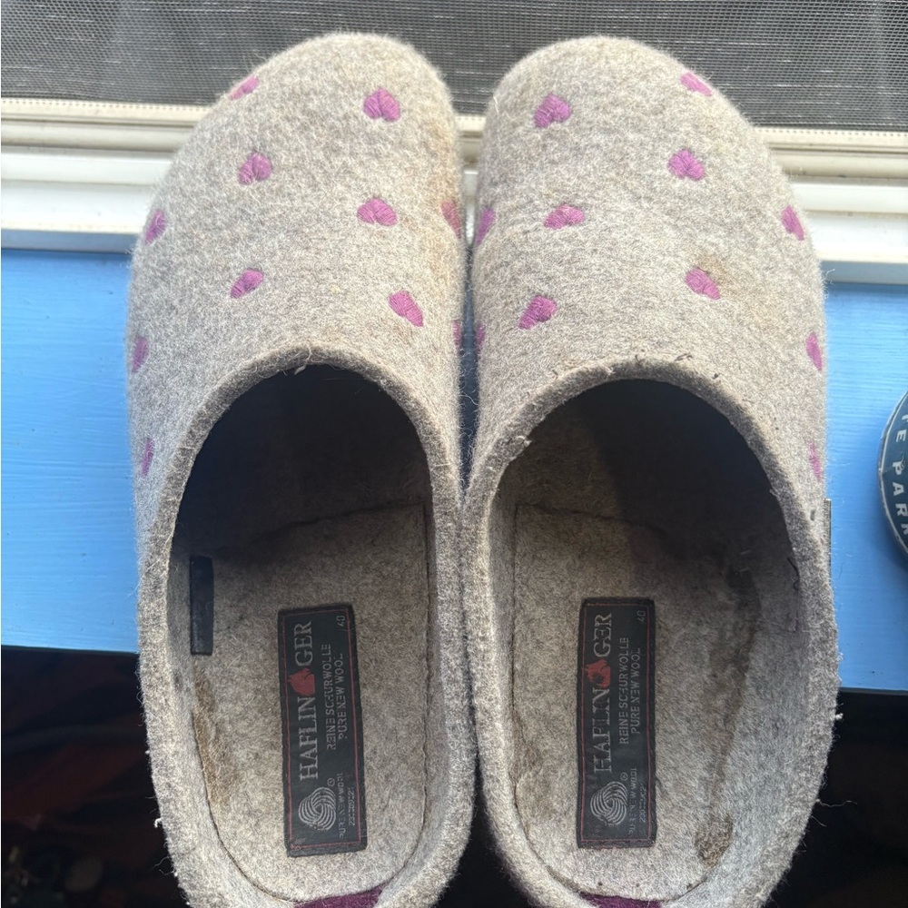Haflinger Women’s 40 Wool Clogs